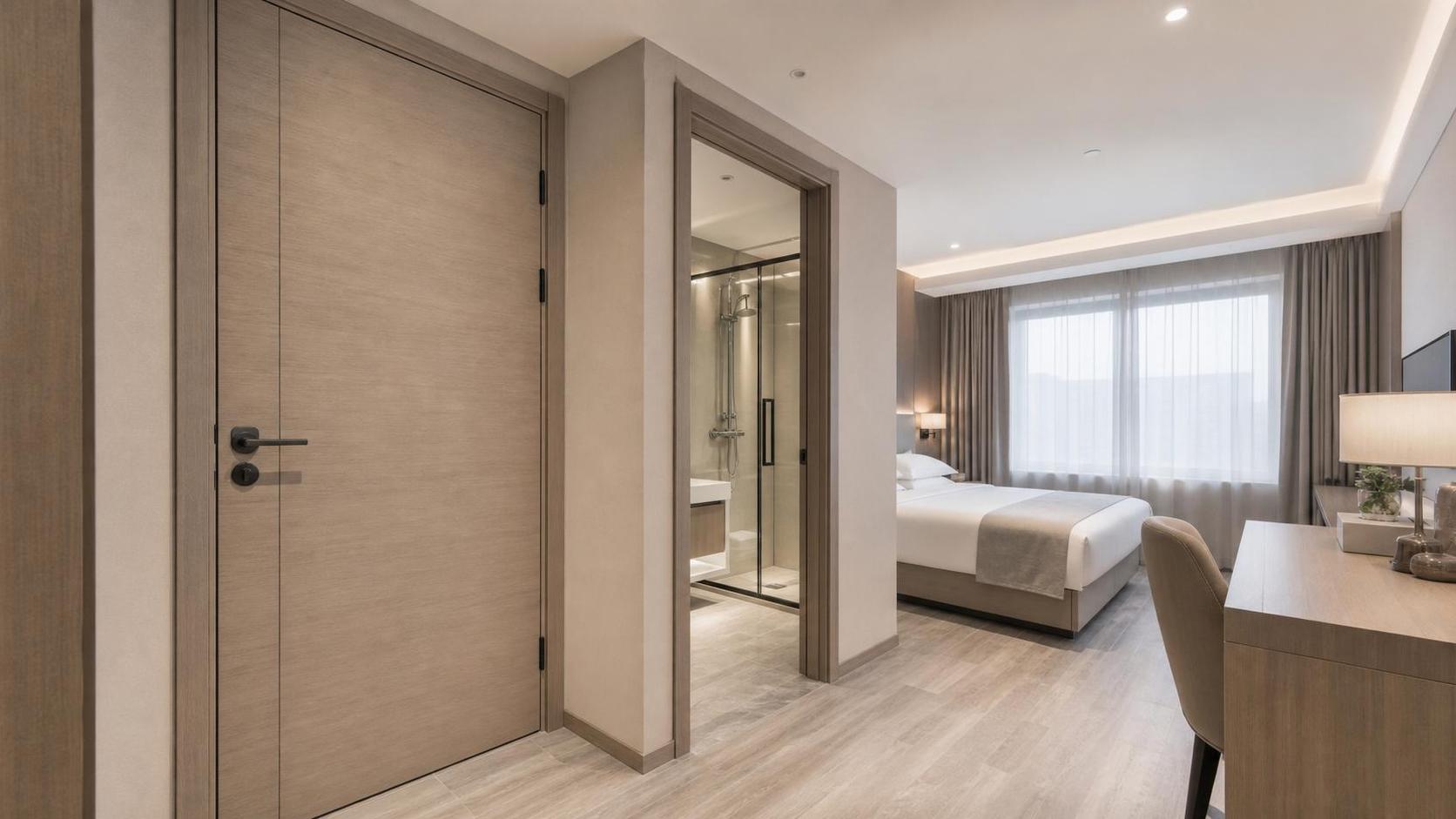 Are Premium Waterproof WPC Doors a Better Long-Term Hotel Choice?