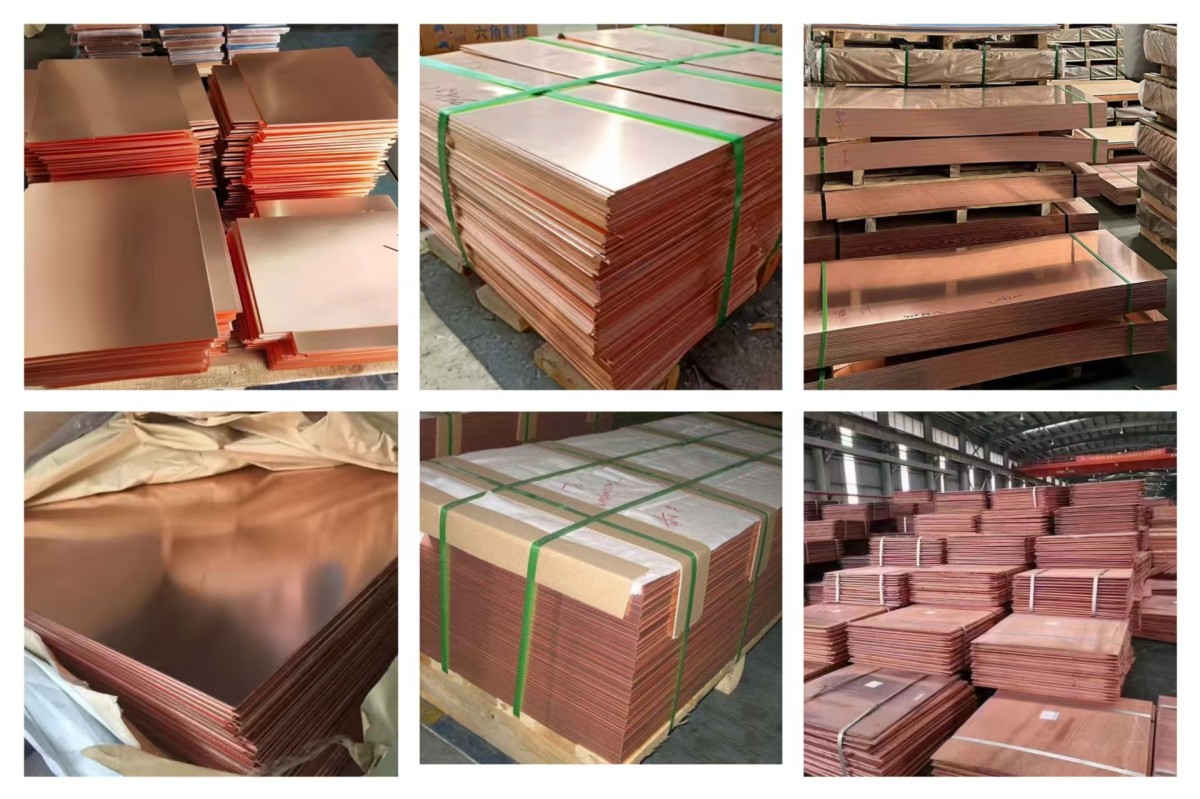 紫铜板拼图 Copper Plate