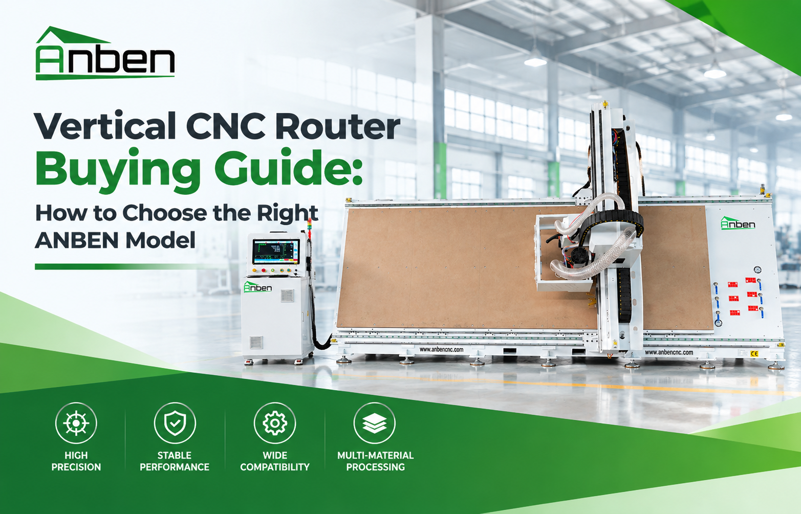Vertical CNC Router Buying Guide How to Choose the Right ANBEN Model