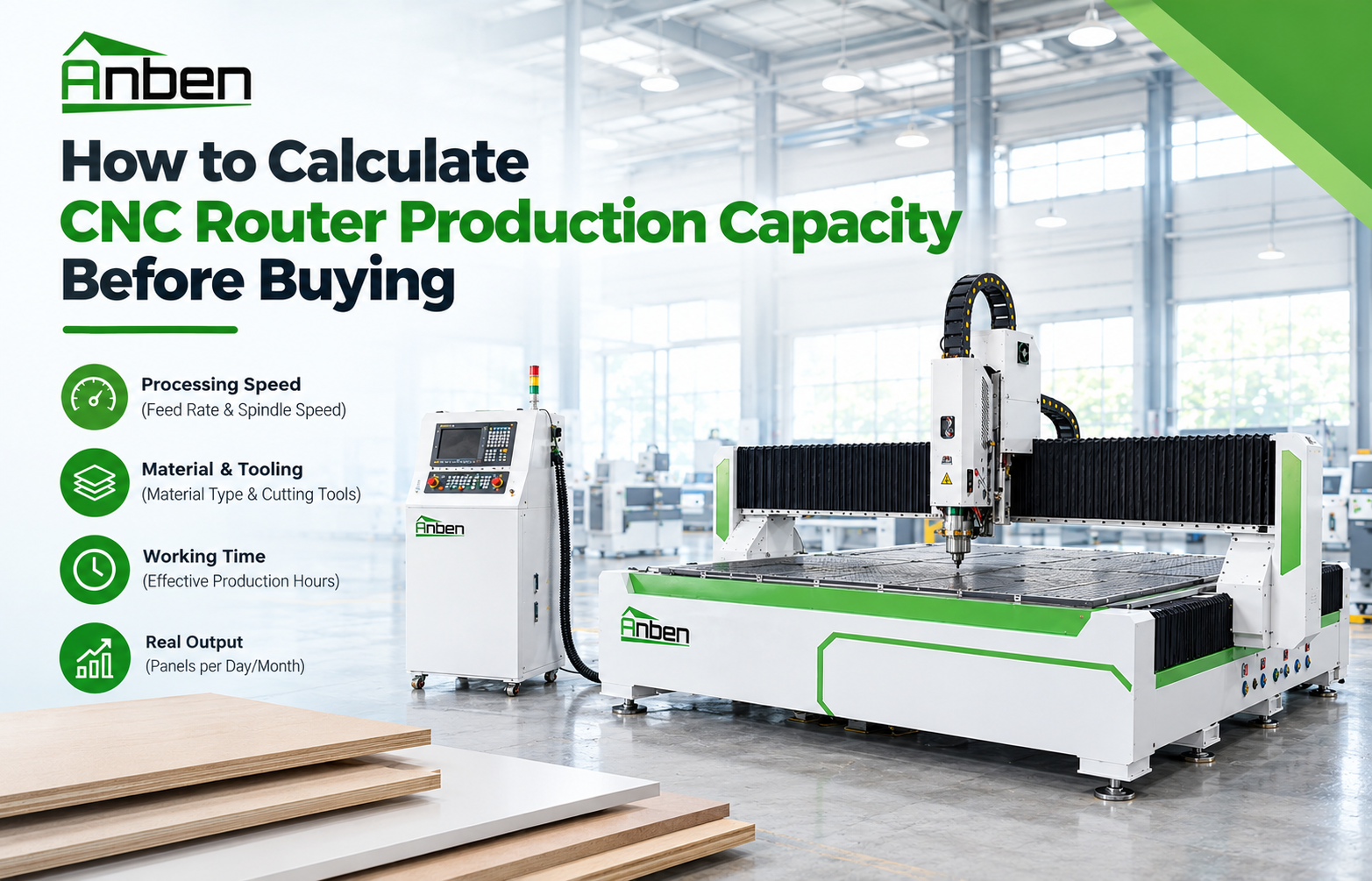 How to Calculate CNC Router Production Capacity Before Buying
