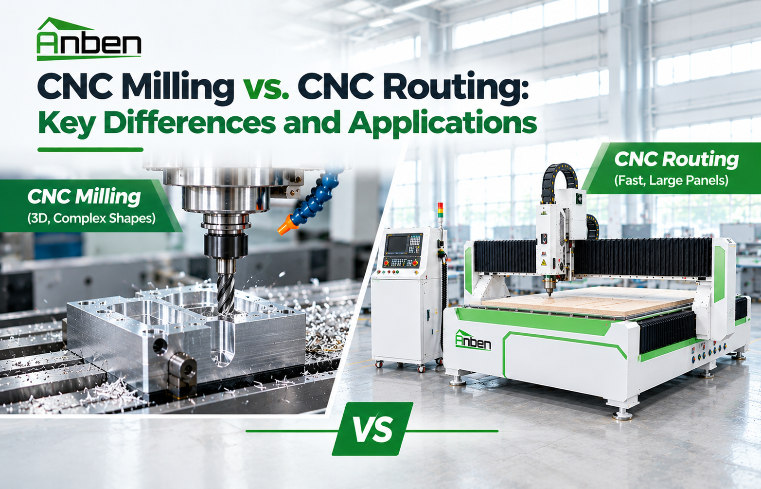 CNC Milling vs. CNC Routing: Key Differences and Applications