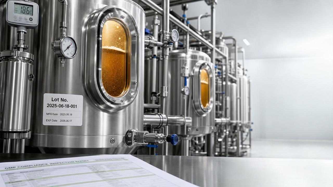 Auditorías de proveedores de cerveza OEM/ODM: Qué significa realmente ‘conforme a GMP’ en la práctica