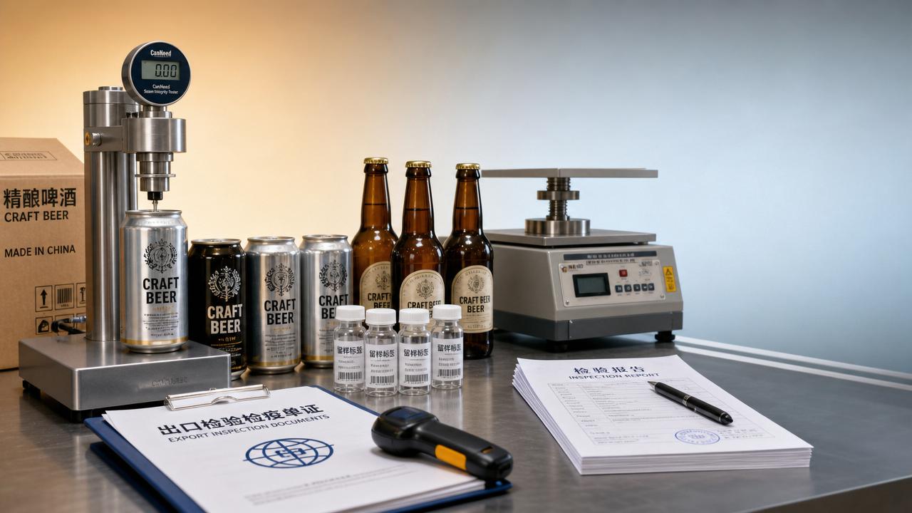 Problemas de calidad de exportación de una fábrica china de cerveza artesanal que revisar con antelación