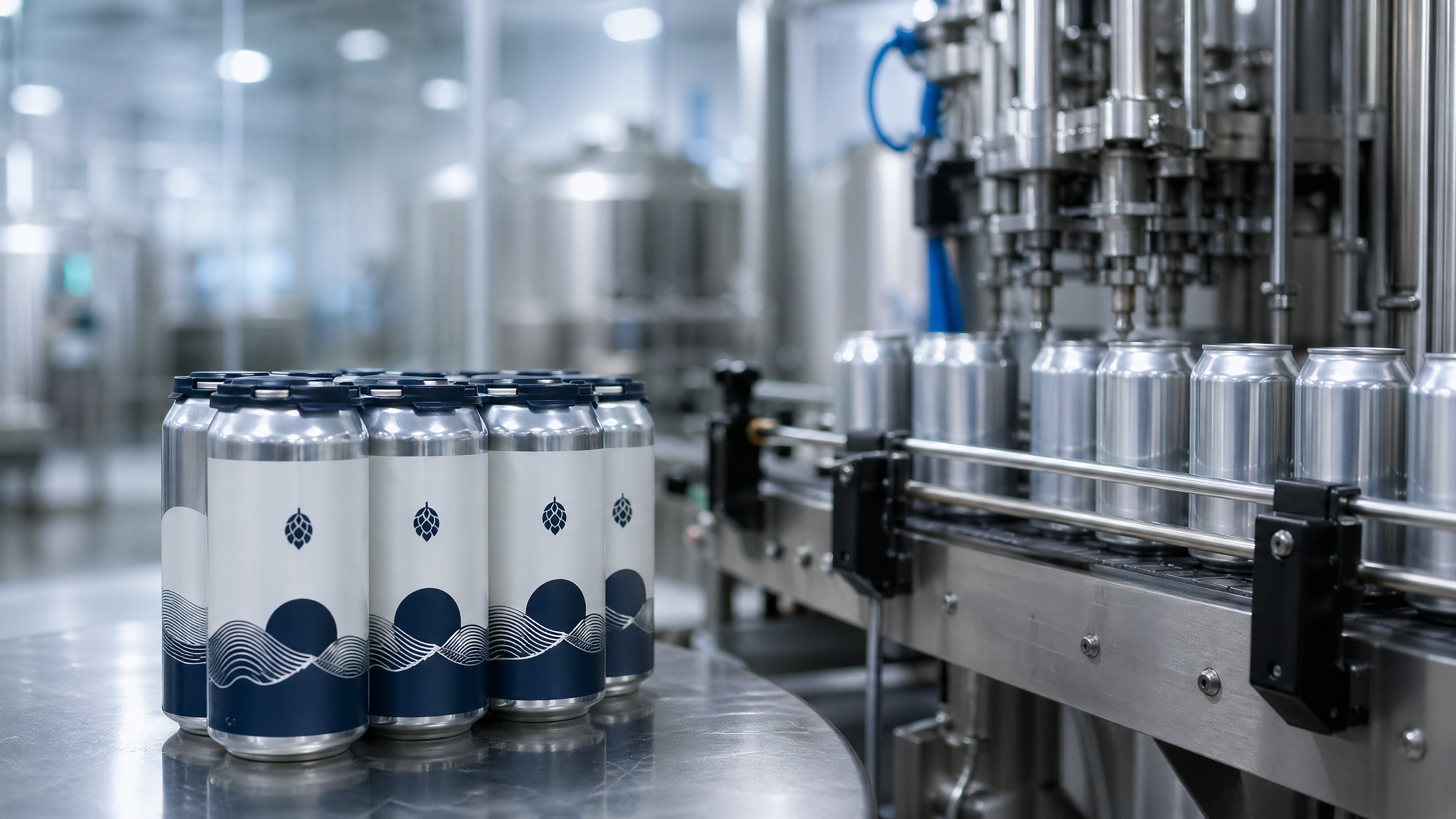 Producción de cerveza de marca privada para cervecerías norteamericanas: Por qué los MOQ de empaque aumentan al llegar a 50K unidades