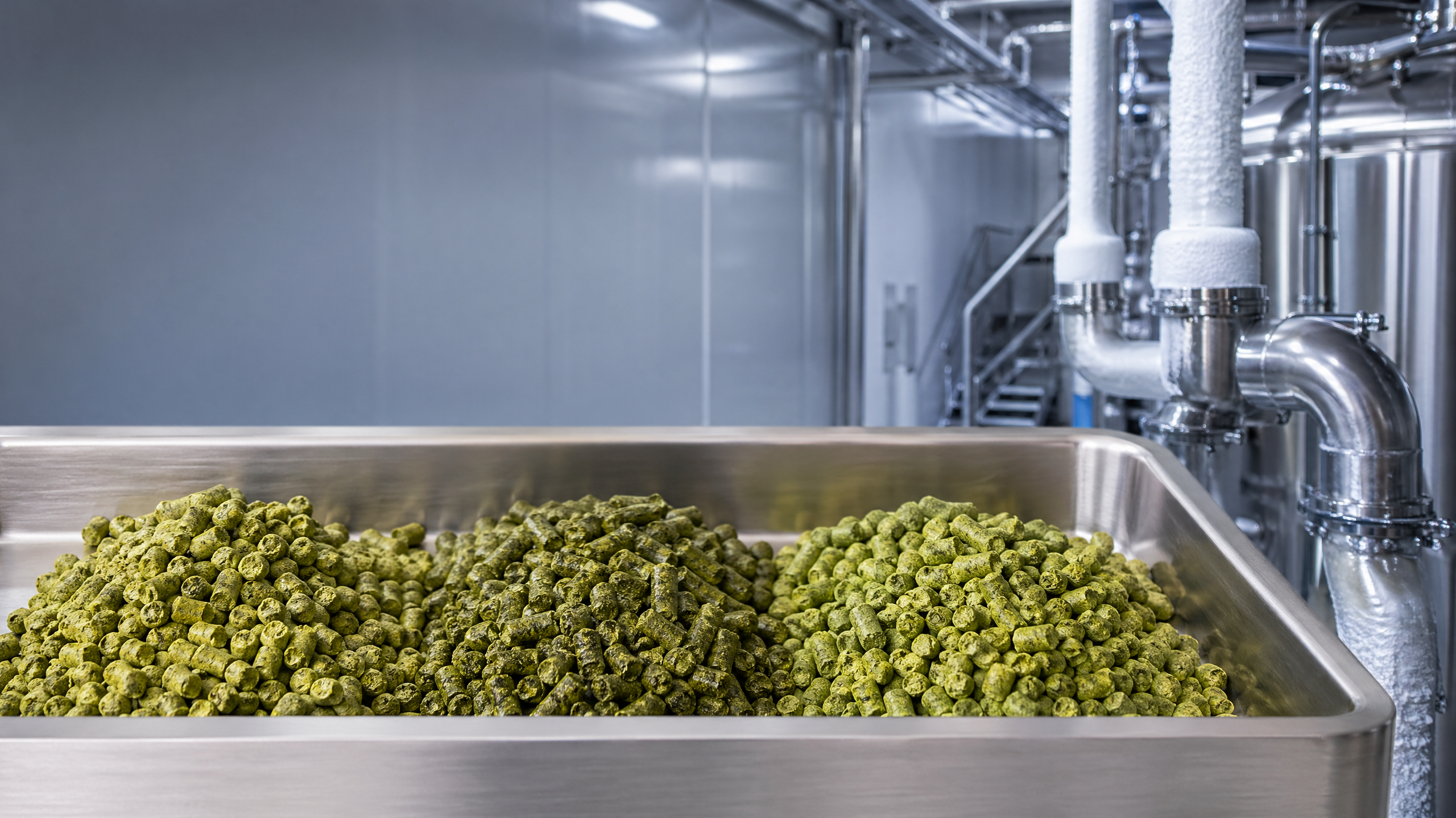 Aprovechamiento de la producción cervecera en Norteamérica: por qué las sustituciones de pellets de lúpulo no siempre son transparentes