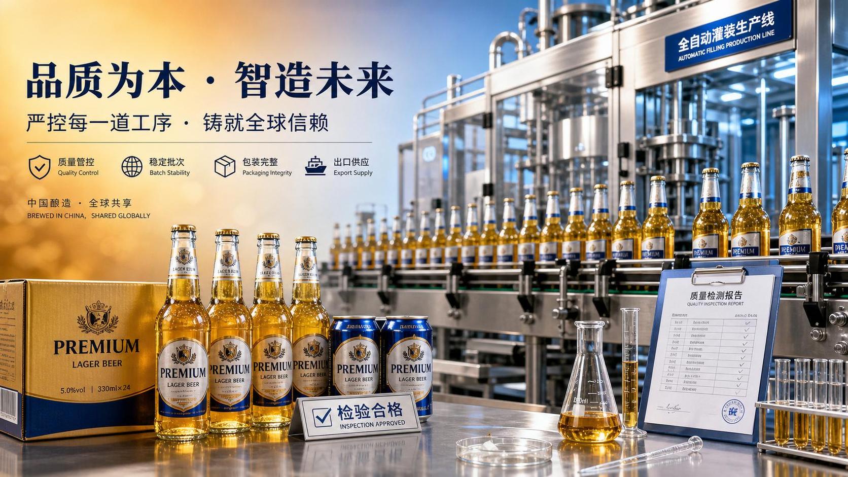 ¿Qué riesgos enfrentan los compradores si no verifican la estabilidad de calidad de las fábricas de cerveza chinas?