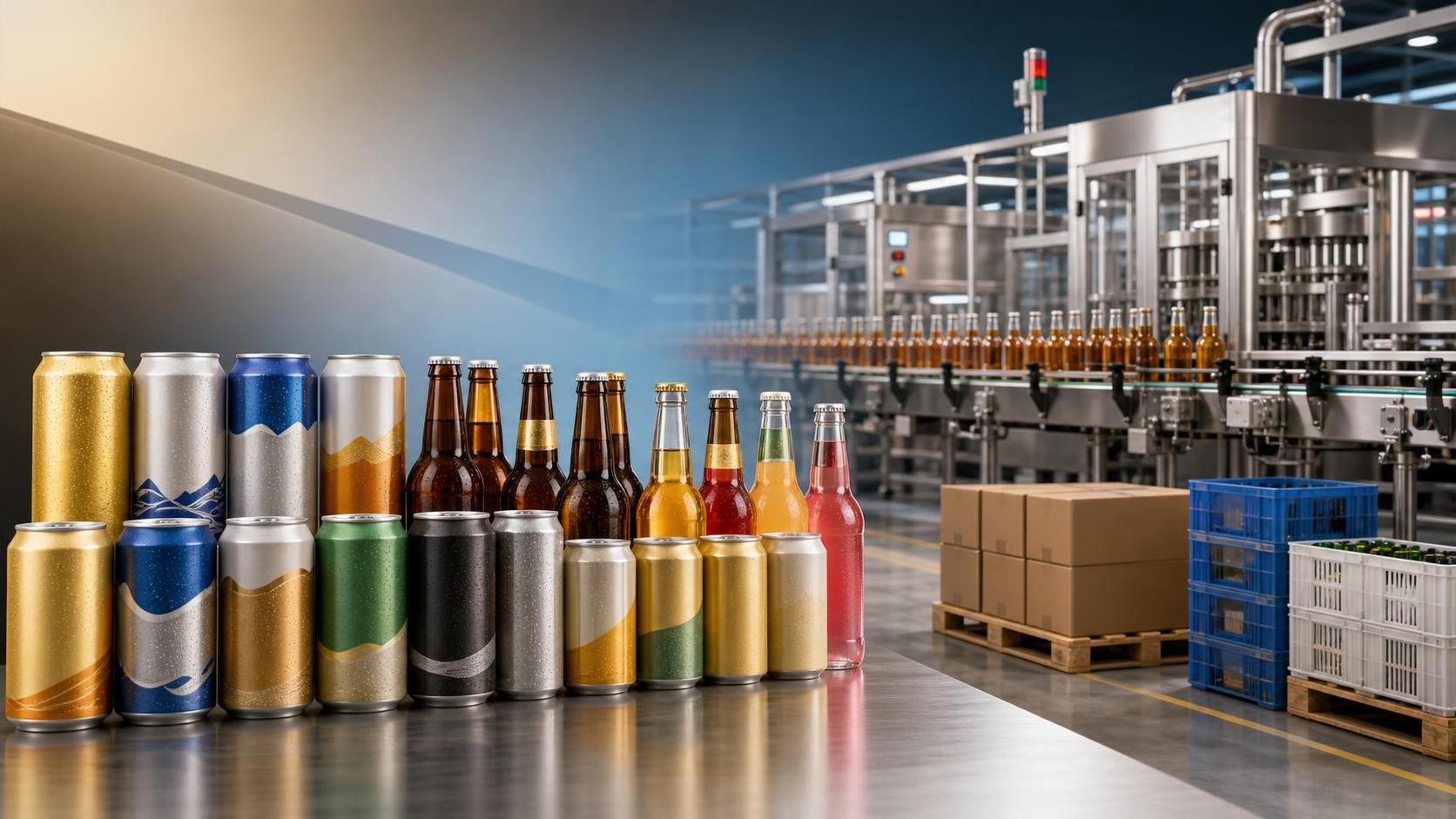 Fábrica de cerveza china vs proveedor local: diferencias clave