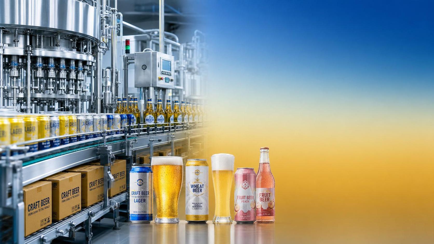 Tendencias de las fábricas de cerveza chinas en 2026: capacidad, exportaciones y demanda
