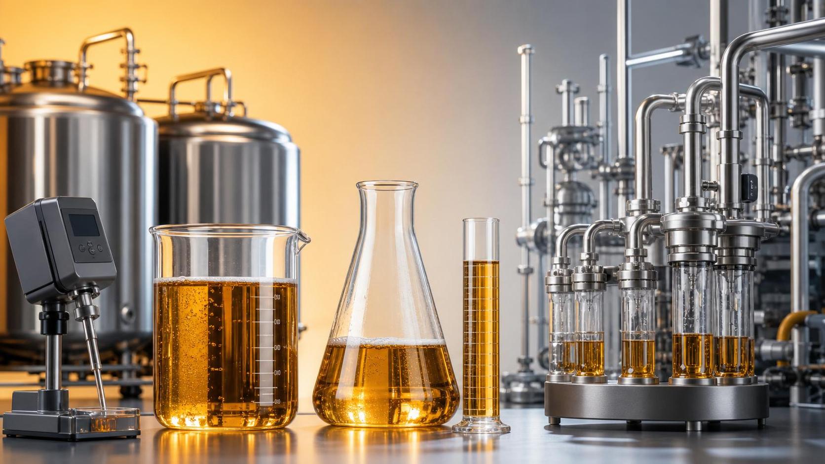 Parámetros técnicos clave de la cerveza lager de alta concentración: ABV, densidad original y dilución