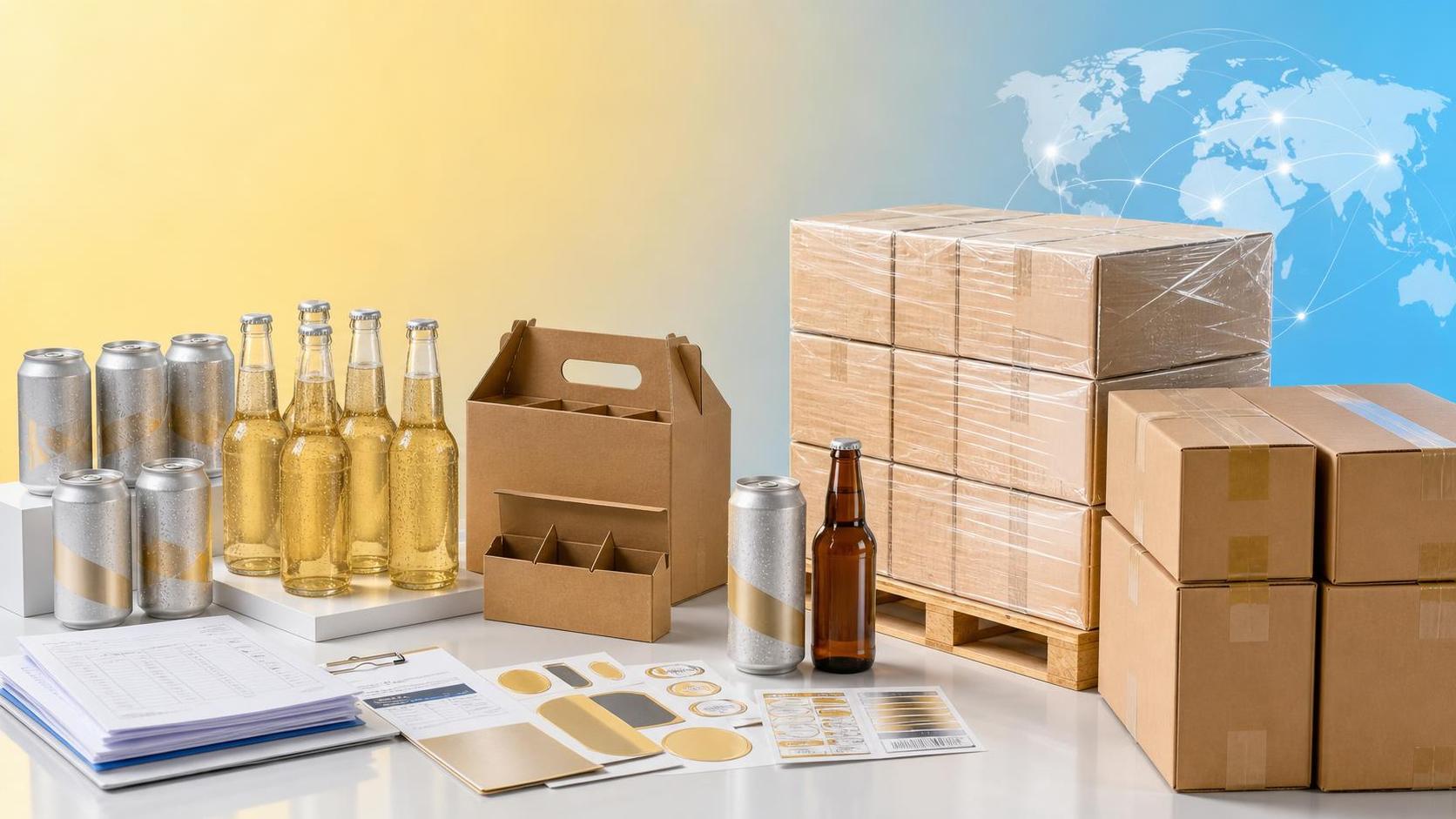 Abastecimiento de cerveza sin carbohidratos: riesgos de costos, MOQ y cuestiones de suministro