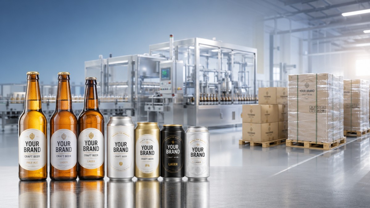 Private Label Beer Production: How to Avoid Delays Производство пива под частной маркой: как избежать задержек