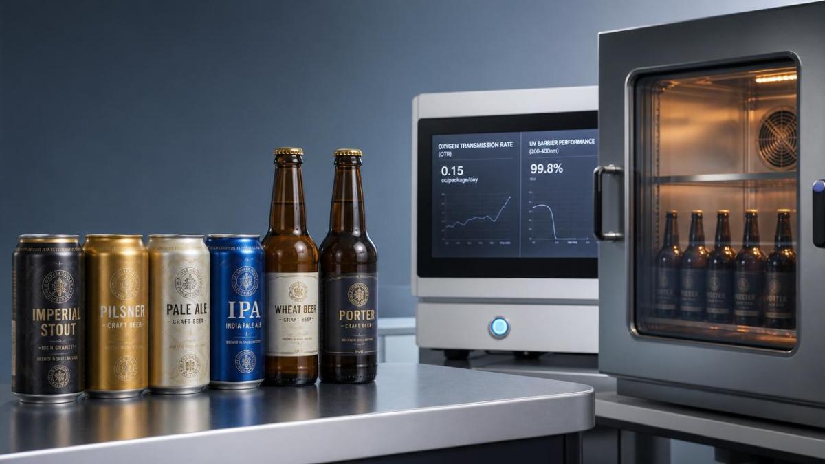 Индивидуальное OEM-производство пива не ограничивается вкусами—здесь определяются упаковка и срок годности