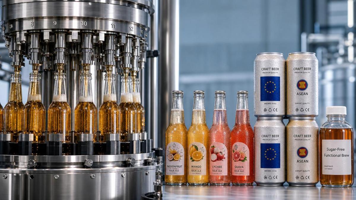 Why more craft breweries are switching from in-house to Beer OEM in 2026 Почему все больше крафтовых пивоварен переходят от собственного производства к Beer OEM в 2026