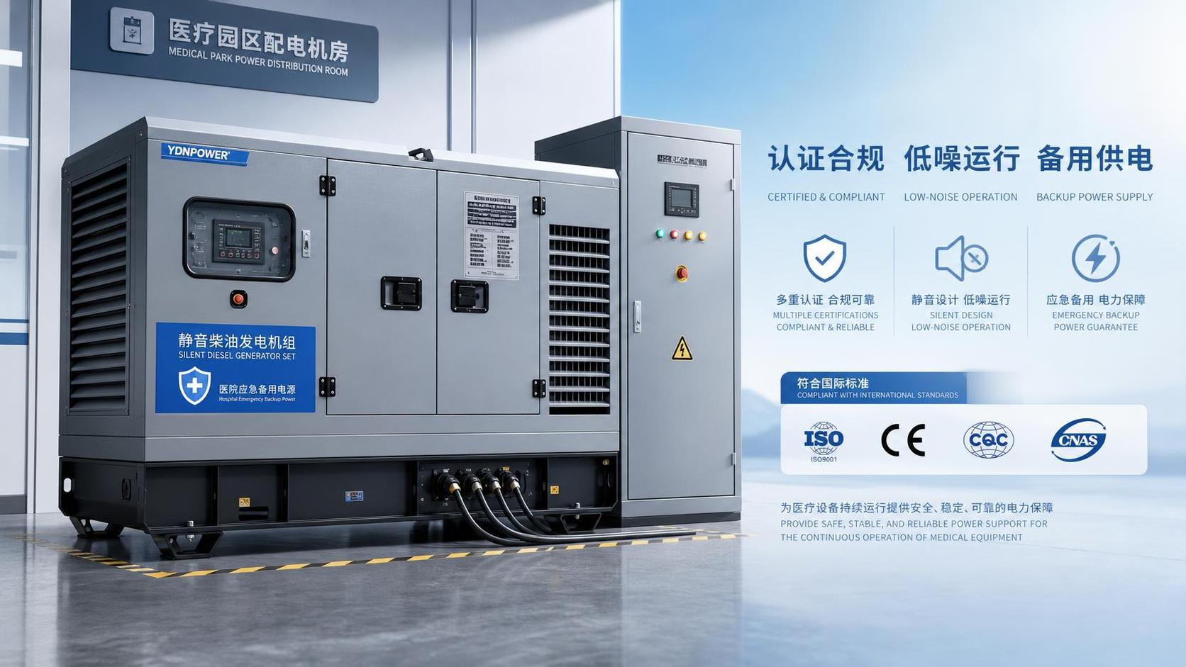 Which Certifications Matter When Selecting a Hospital Silent Generator