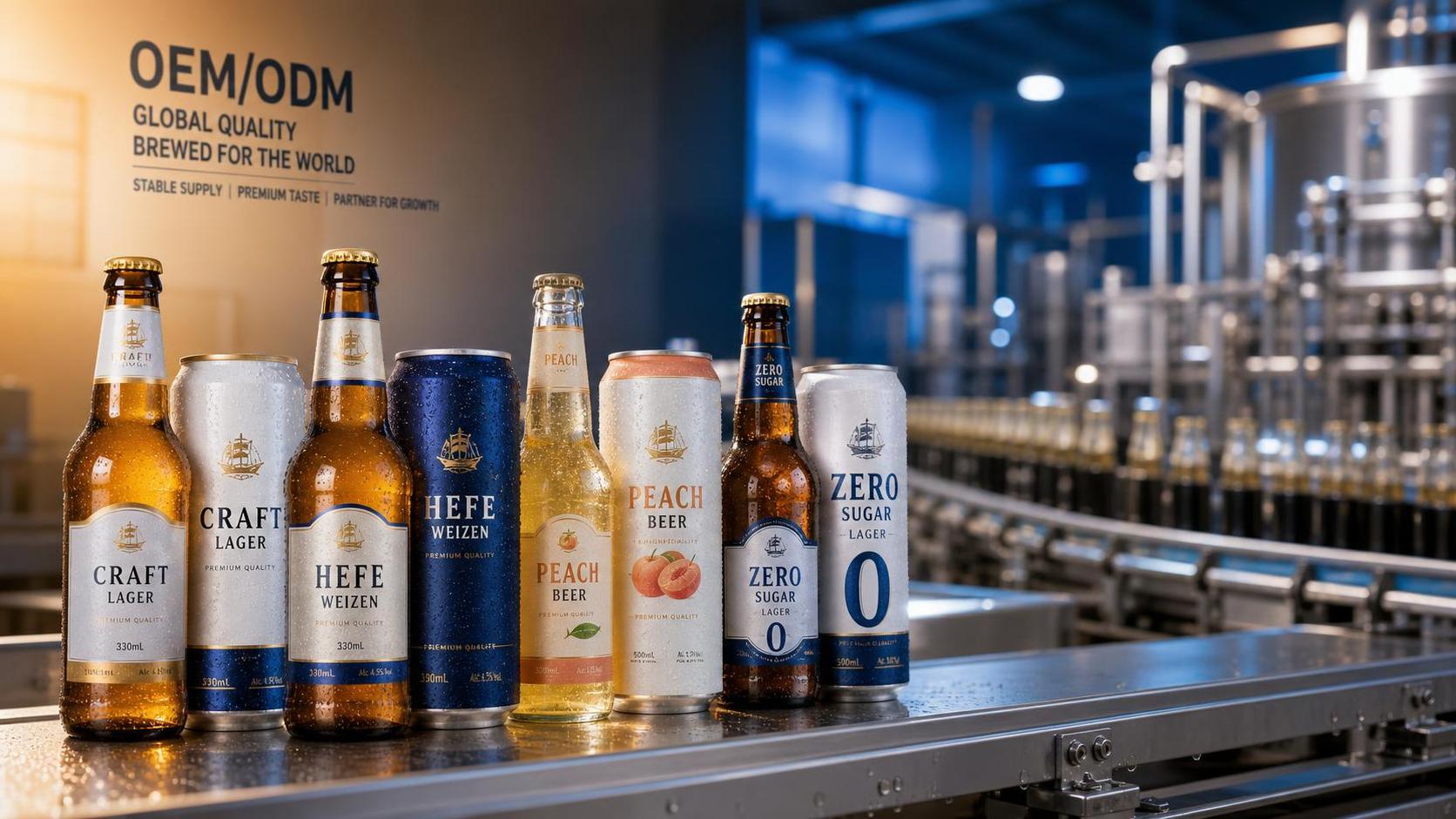 2025년 더 많은 글로벌 바이어가 중국 맥주 공장과의 파트너십을 선택하는 이유