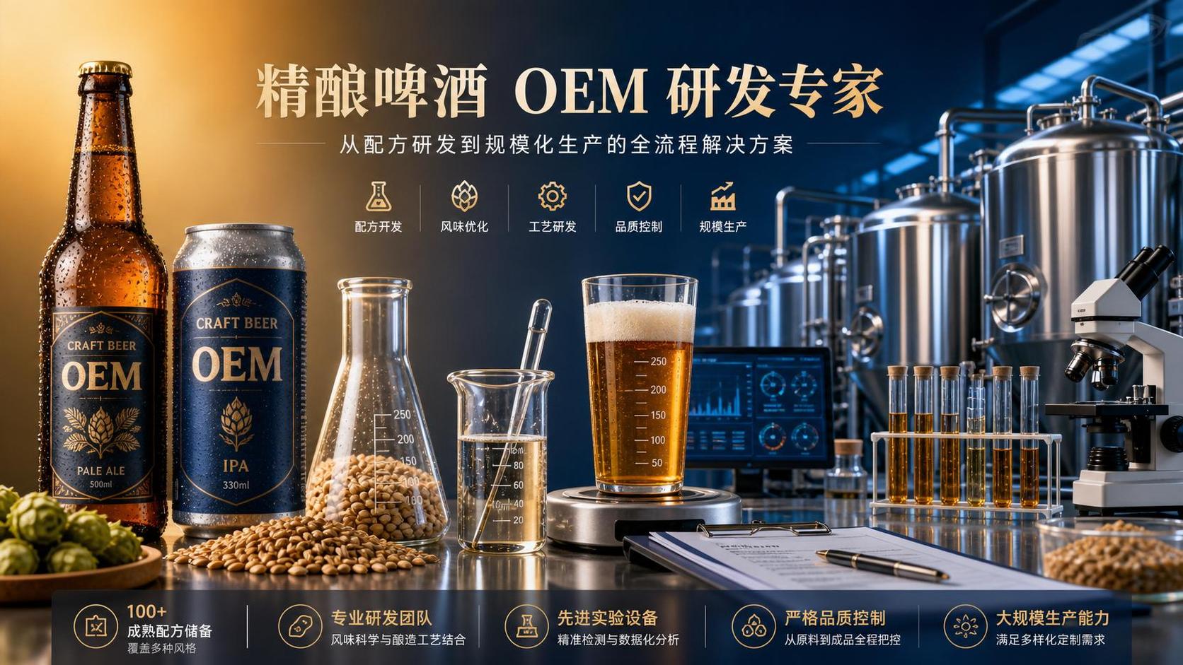 中国のビールOEMを選ぶ際、R&D能力はどれほど重要ですか?