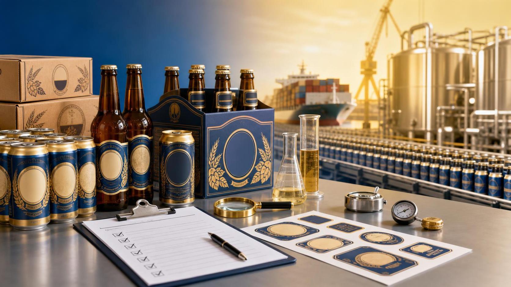 中国のビール工場から調達する際の一般的なリスクとその軽減方法