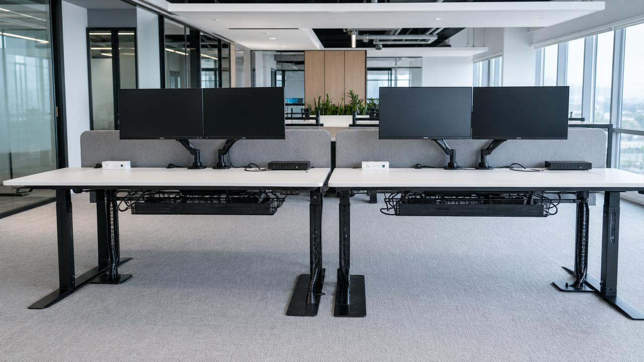 Desk Cable Management Ideas for Open Offices: Trays, Grommets, and Under-Desk Routing