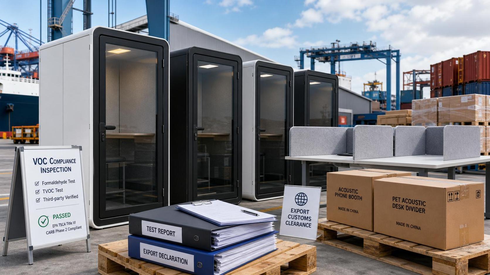 CBP Tightens VOC Checks for Acoustic Booth Imports