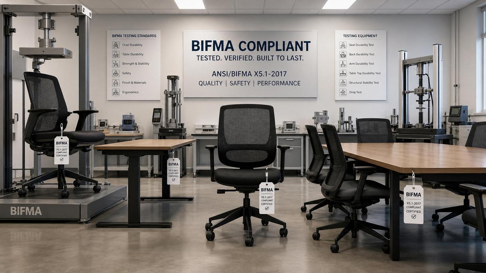 BIFMA Compliance USA Explained: Which Office Furniture Tests and Labels Matter?