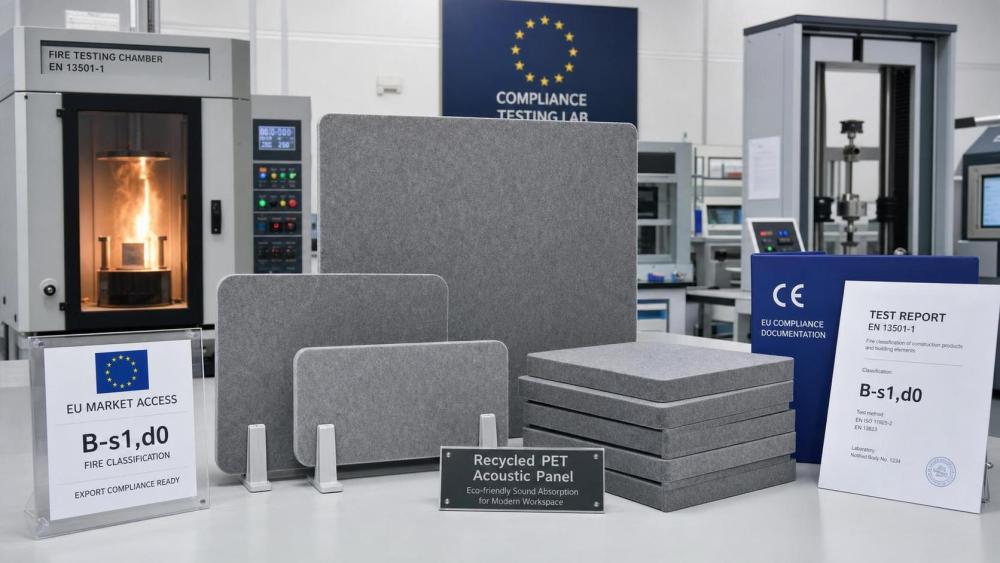 EU Rule Takes Effect on PET Acoustic Dividers