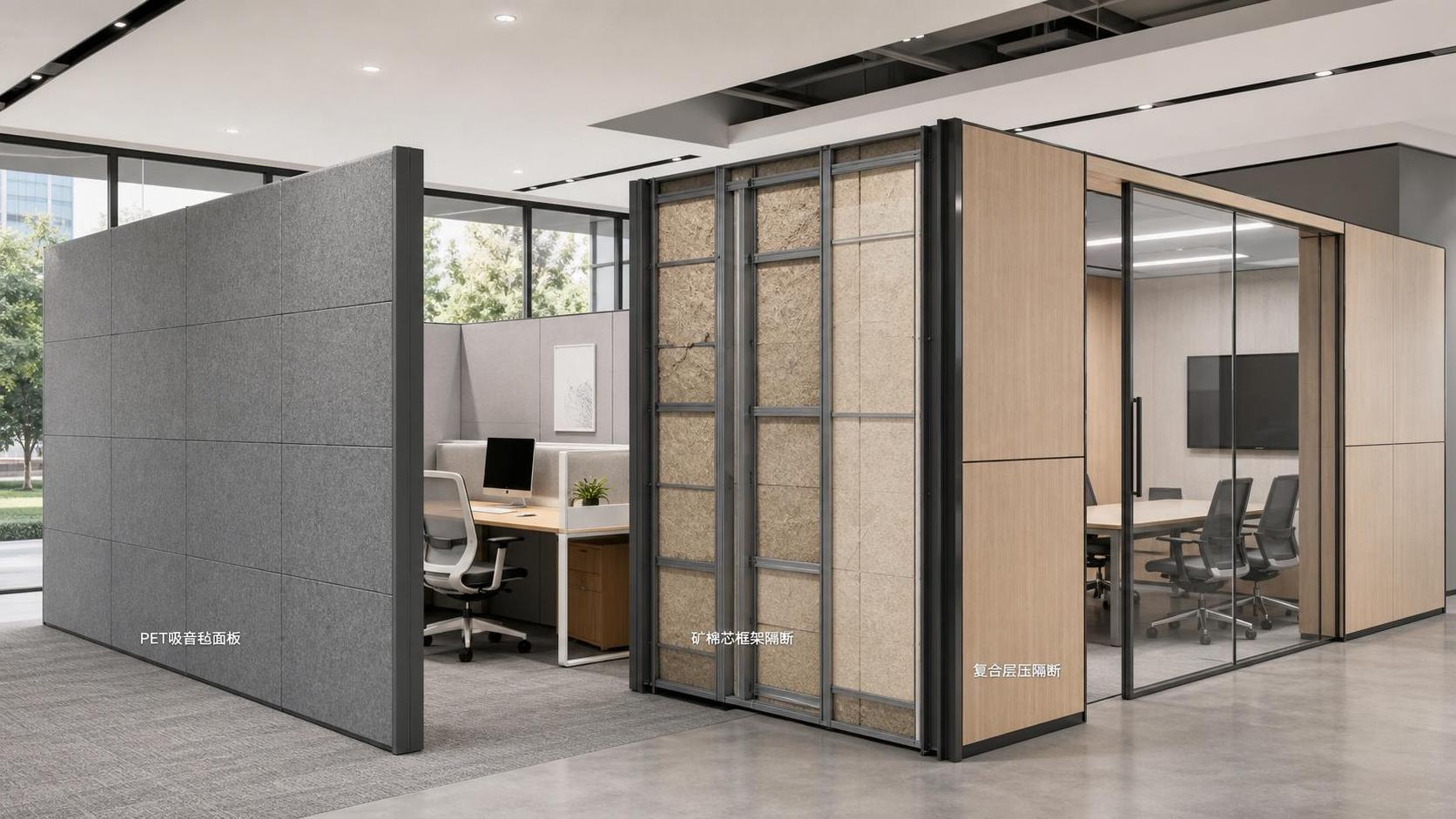 Acoustic Damping Solutions for Office Partitions: What Materials Work Best?