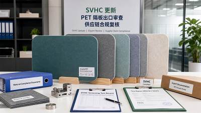 ECHA SVHC Update Puts PET Desk Divider Exports Under Review