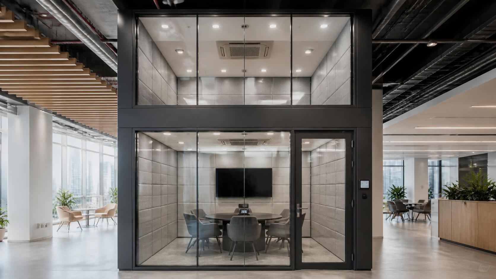 How to Specify Dual-Glazed Office Pods for Privacy, Acoustics, and HVAC