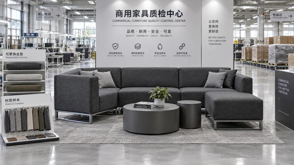 How to Evaluate a Commercial Lounge Furniture Manufacturer for High-Traffic Projects