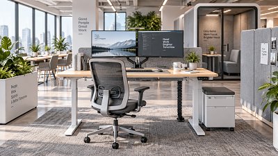Can Office Ergonomics Reduce Employee Discomfort?