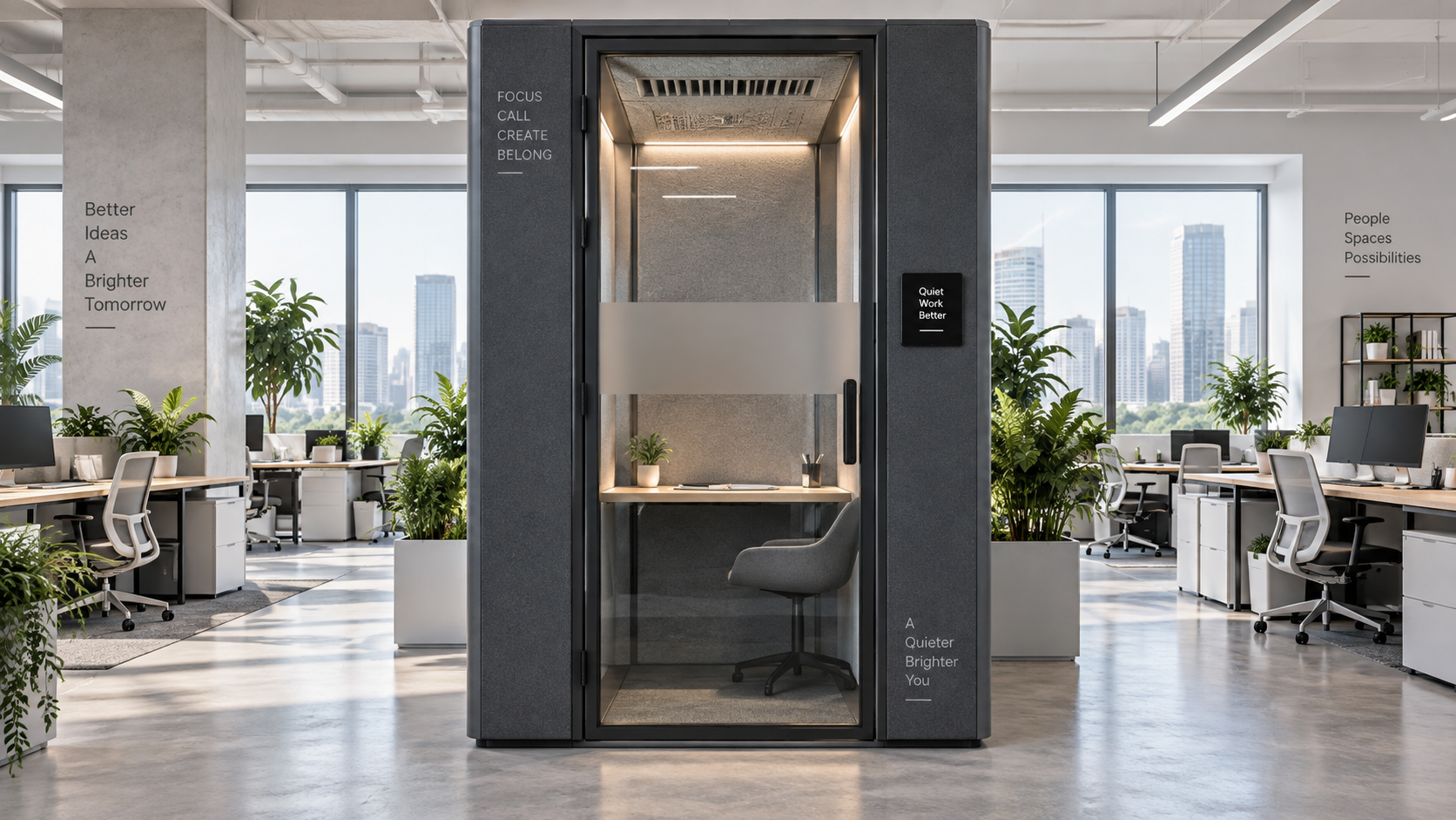 Office booth design mistakes that reduce privacy in open offices