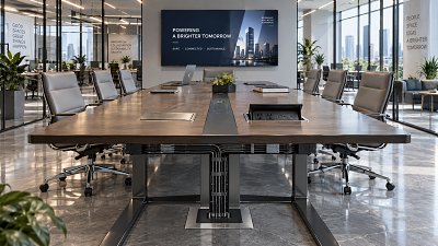 How to Evaluate an Integrated Charging Office Furniture Supplier for Large Projects