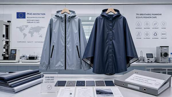 EU PFAS Draft Ban Pressures Rainwear Export Shift