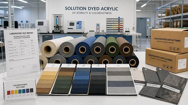 How to Evaluate a Solution Dyed Acrylic Fabrics Supplier for Fade Resistance and Lead Time