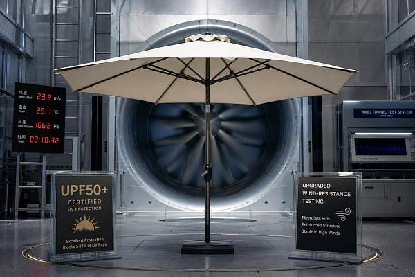TUV Rheinland Tightens UPF50+ Parasol Wind Test Rules
