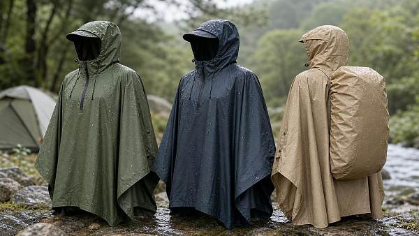 Camping Rain Ponchos: Which Materials and Features Work Best for Hiking and Festivals?