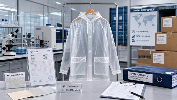 ECHA PFAS Draft Tightens TPU Raincoat Export Declarations