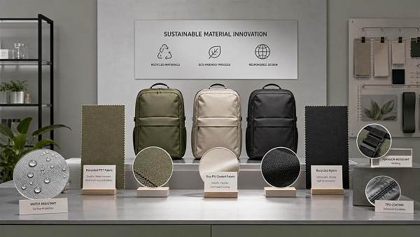 Sustainable Backpack Materials: Comparing Recycled PET, Eco-PU, and Other Options