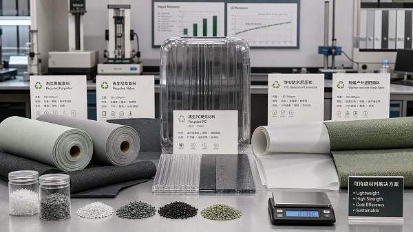 Eco Travel Material Development: Which Sustainable Materials Balance Weight, Strength, and Cost?