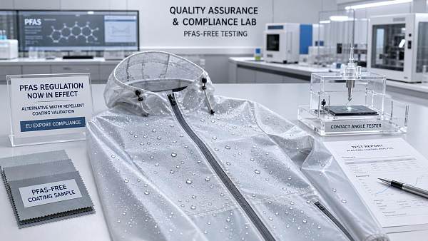 ECHA PFAS Rule Takes Effect for TPU Raincoat Exports