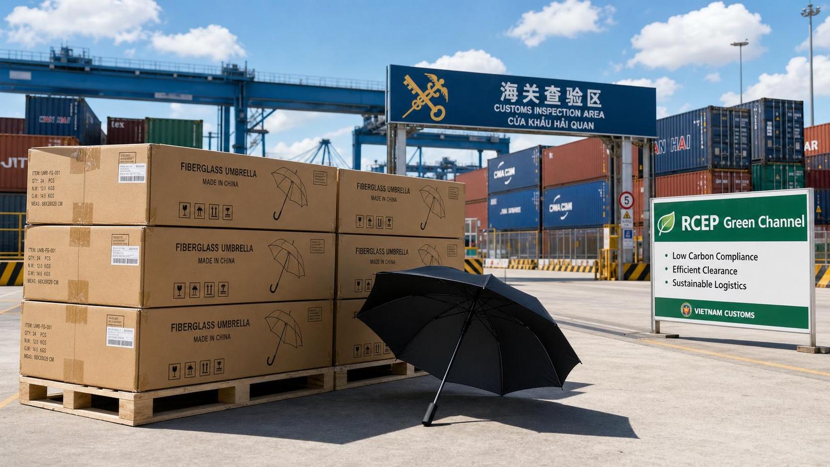 Vietnam Opens RCEP Green Lane for Umbrella Imports