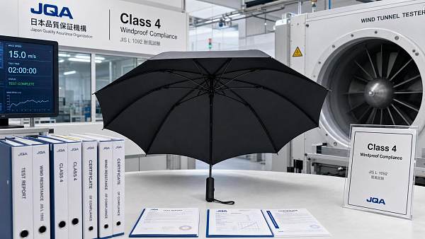 Japan Raises Windproof Umbrella Standard to Class 4