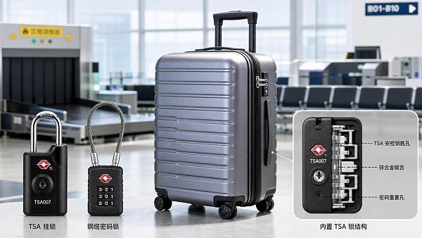How to Choose Luggage Anti Theft Locks: TSA Types, Cable Strength, and Failure Points