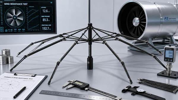 How to Evaluate a Carbon Fiber Umbrella Frame for Weight, Strength, and Wind Use