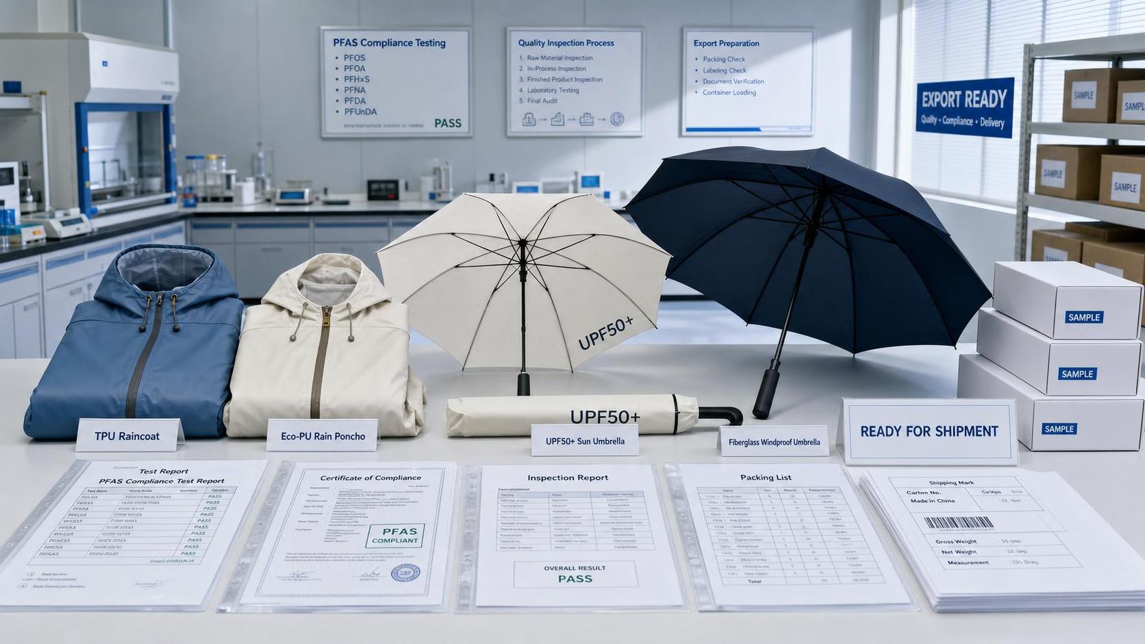 CPSC PFAS Rule Takes Effect for Rainwear and Umbrellas