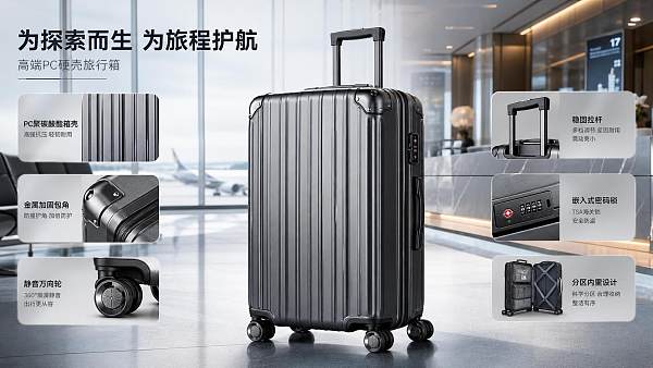 How Travel Luggage Product Design Shapes Durability, Security, and User Experience