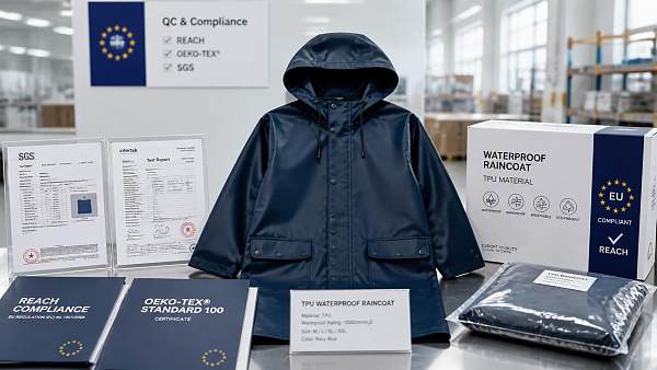 EU Rule Makes PFAS-Free Proof Mandatory for TPU Rainwear