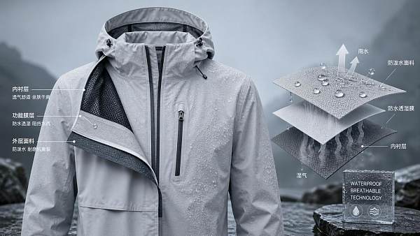 What Is Membrane Moisture Management and How Does It Affect Breathable Rainwear?