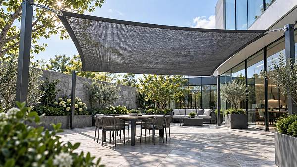 How to Select Breathable Outdoor Shade Fabrics for Hot, Windy Patios