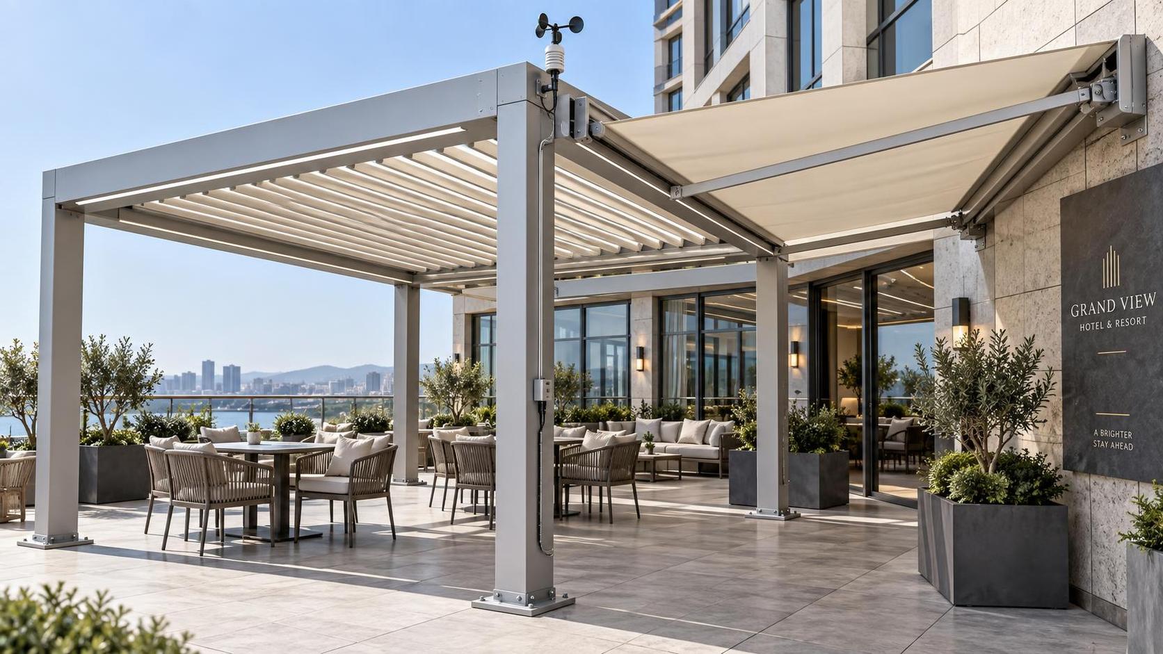 Outdoor Shade System Pricing: What Drives Installed Cost for Commercial Projects?